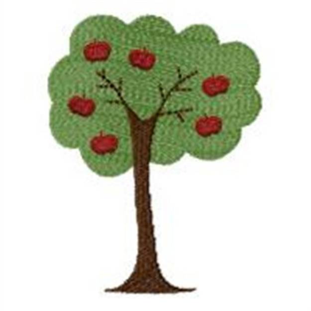 Picture of Summer Tree Machine Embroidery Design