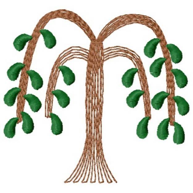 Picture of Willow Tree Machine Embroidery Design