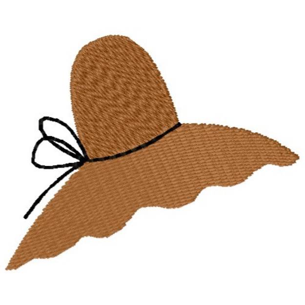 Picture of Big Hat Machine Embroidery Design