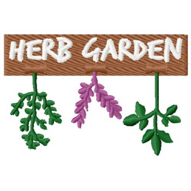 Picture of Herb Garden Machine Embroidery Design