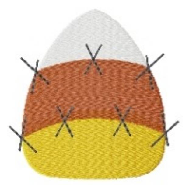 Picture of Candy Corn Machine Embroidery Design