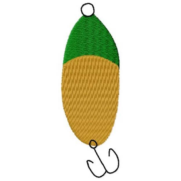 Picture of Fishing Lure Machine Embroidery Design