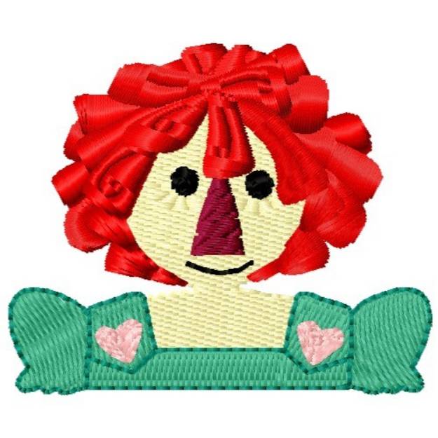 Picture of Raggedy Anne Machine Embroidery Design