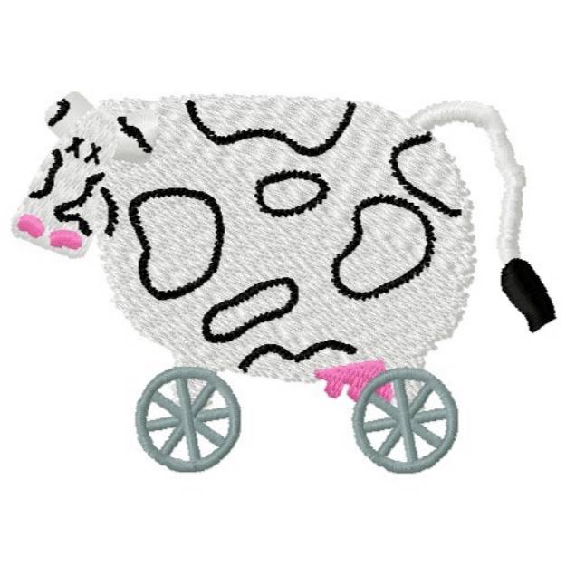 Picture of Toy Cow Machine Embroidery Design