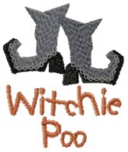 Picture of Witchie Poo Machine Embroidery Design