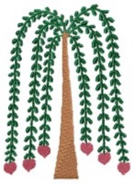 Picture of Weeping Willow Machine Embroidery Design