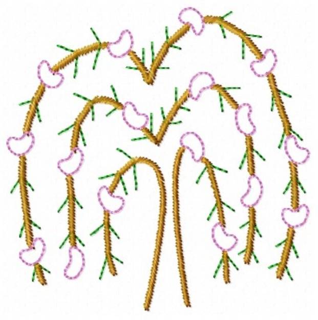 Picture of Love Tree Machine Embroidery Design