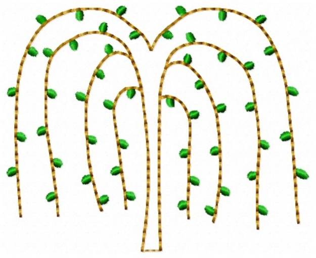 Picture of Willow Tree Machine Embroidery Design