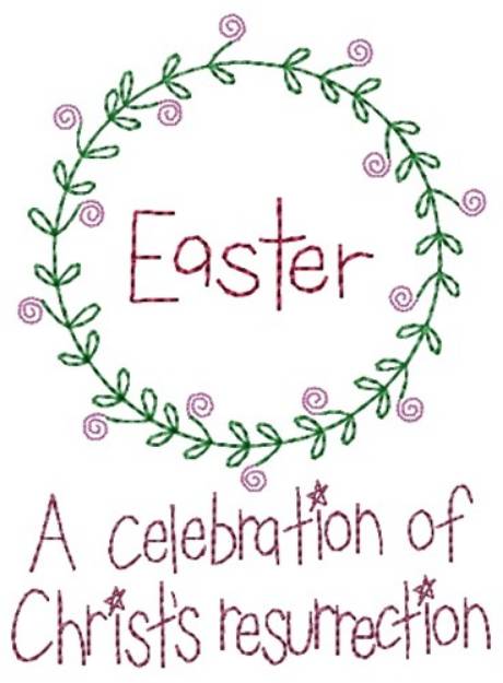 Picture of Easter Celebration Machine Embroidery Design