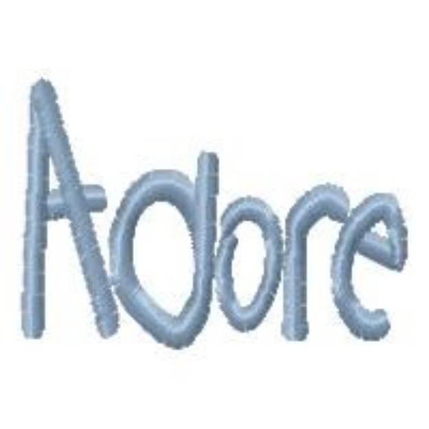 Picture of Adore Machine Embroidery Design