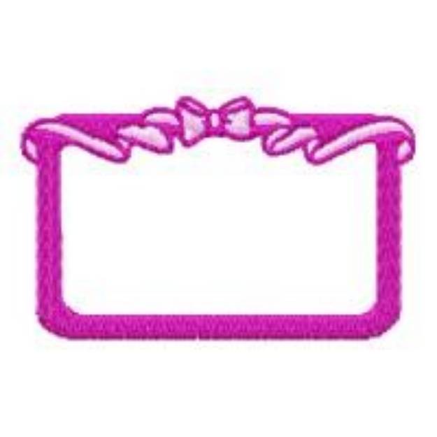 Picture of Ribbon Frame Machine Embroidery Design