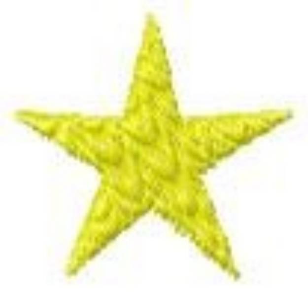 Picture of 5 Point Star Machine Embroidery Design