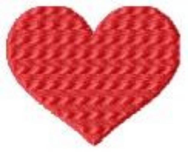 Picture of Red Heart Machine Embroidery Design