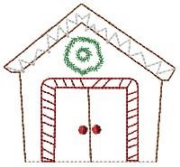 Picture of Holiday Home Machine Embroidery Design