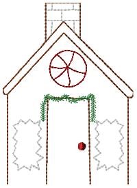 Christmas Home Machine Embroidery Design