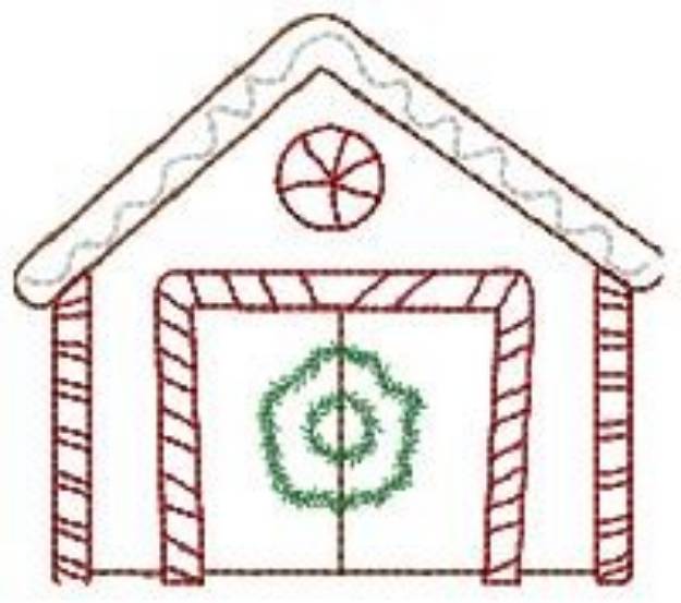 Picture of Peppermint Home Machine Embroidery Design