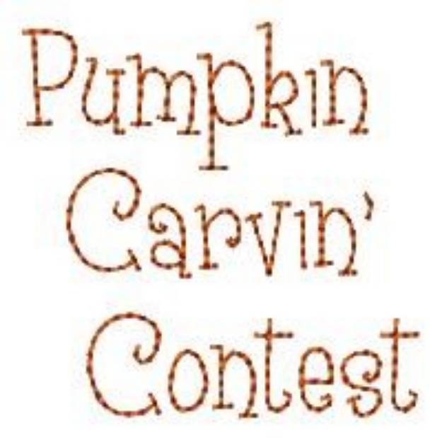 Picture of Pumpkin Carvin Machine Embroidery Design