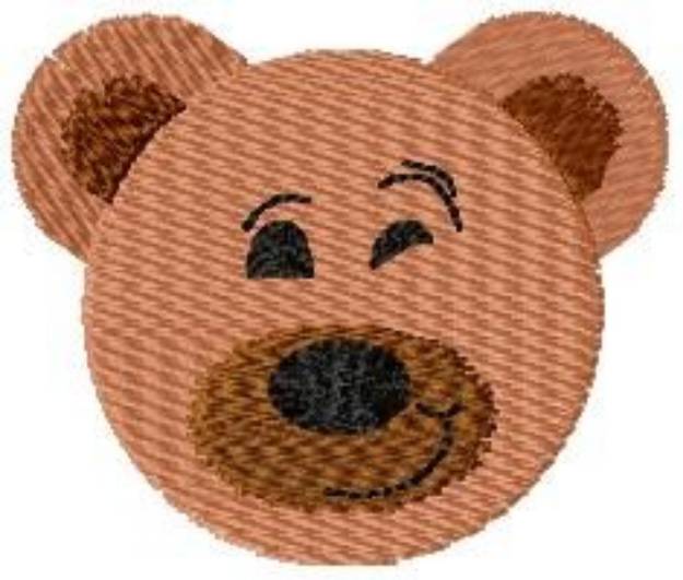 Picture of Winking Teddy Bear Machine Embroidery Design