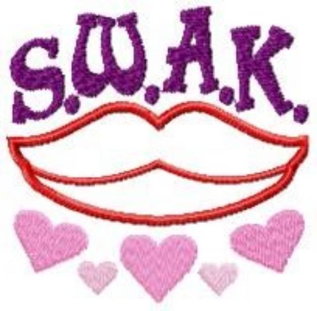 Picture of S.W.A.K. Machine Embroidery Design