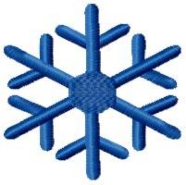 Picture of Winter Snowflake Machine Embroidery Design