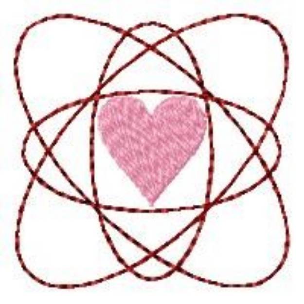 Picture of Hearts & Loops Machine Embroidery Design