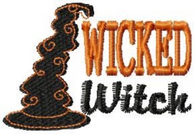 Picture of Wicked Witch Machine Embroidery Design