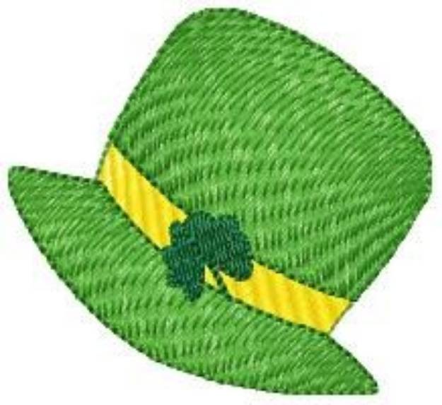 Picture of Leprechaun Hat Machine Embroidery Design