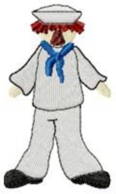 Picture of Sailor Raggendy Andy Machine Embroidery Design