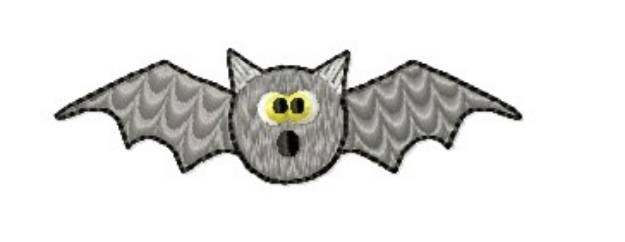 Picture of Halloween Bat Machine Embroidery Design