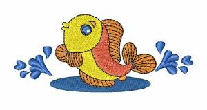 Picture of Fish Machine Embroidery Design