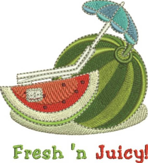 Picture of Fresh N Juicy Machine Embroidery Design