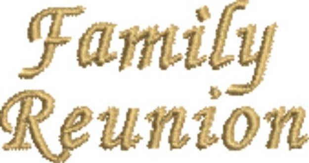 Picture of Family Reunion Machine Embroidery Design