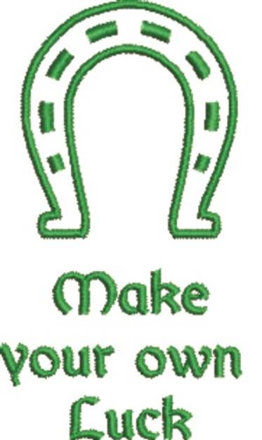 Picture of Make Luck Machine Embroidery Design