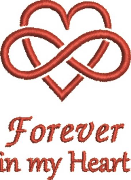 Picture of Infinate Love Machine Embroidery Design