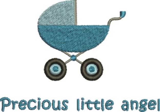 Picture of Precious Little Angel Machine Embroidery Design