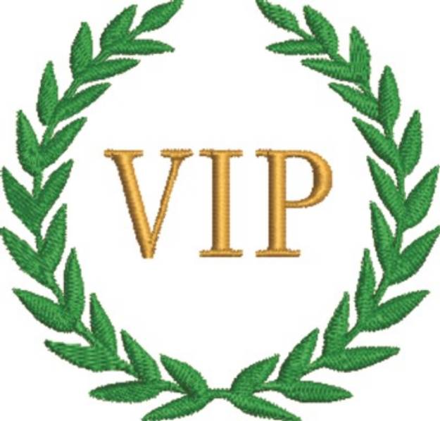 Picture of VIP Wreath Machine Embroidery Design