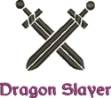 Picture of Dragon Slayer Machine Embroidery Design