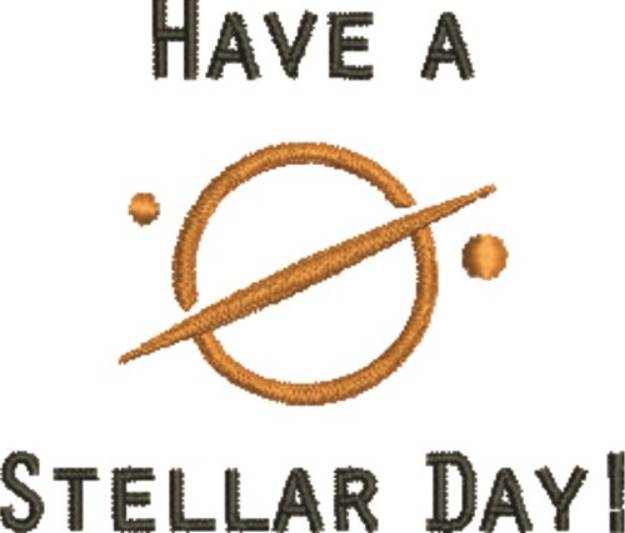 Picture of A Stellar Day Machine Embroidery Design