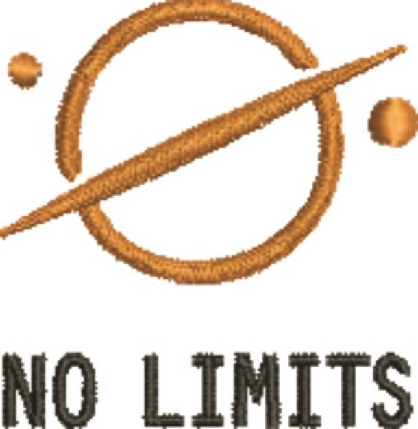 Picture of No Limits Machine Embroidery Design