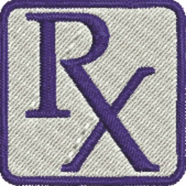 Picture of Pharmacy Logo Machine Embroidery Design