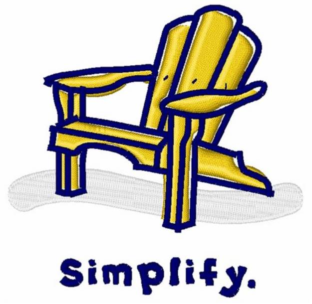 Picture of Simplify Machine Embroidery Design