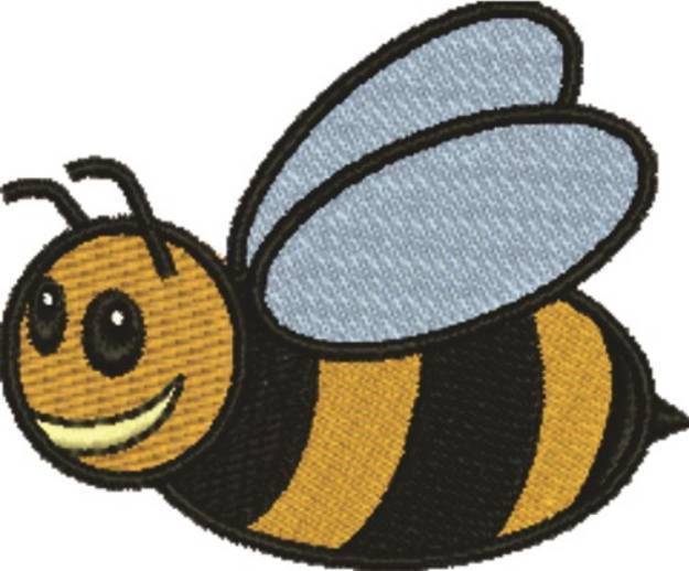 Picture of Bumble Bee Machine Embroidery Design