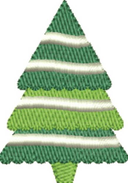 Picture of Christmas Tree Machine Embroidery Design