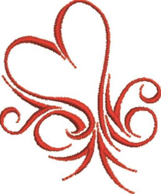 Picture of Valentine Hearts Machine Embroidery Design