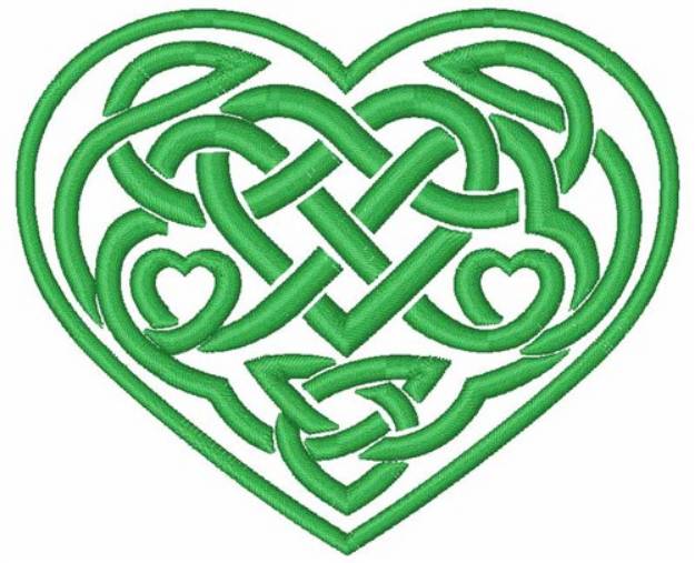 Picture of Celtic Heart Machine Embroidery Design