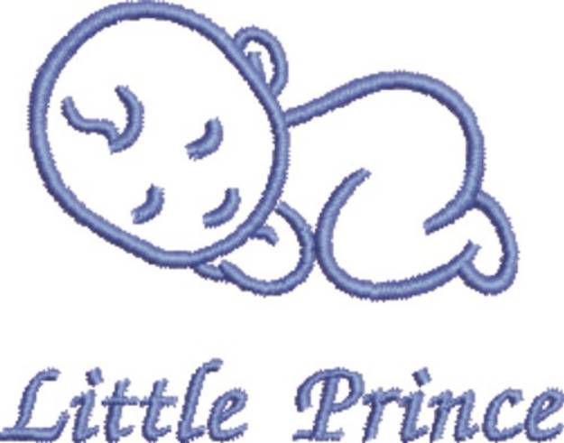 Picture of Little Prince Machine Embroidery Design