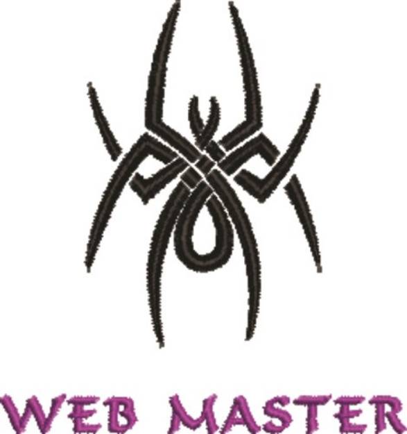 Picture of Web Master Machine Embroidery Design