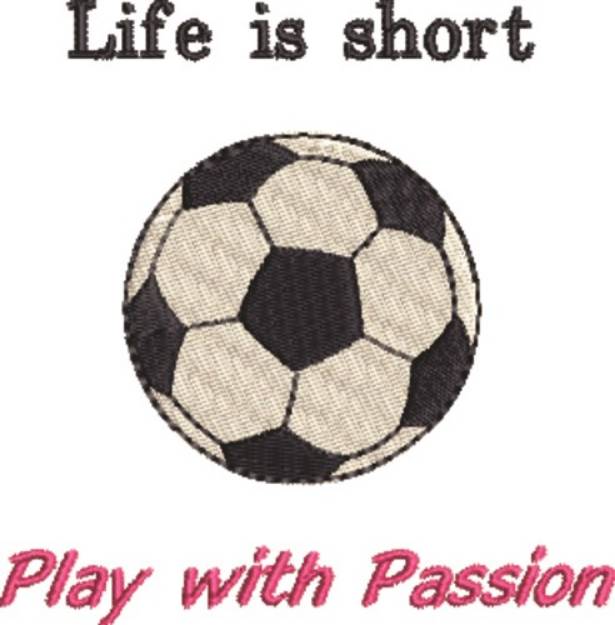 Picture of Play With Passion Machine Embroidery Design