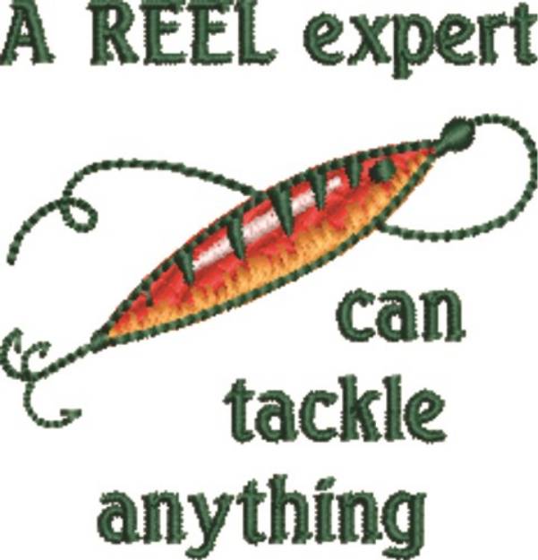 Picture of A Reel Expert Machine Embroidery Design