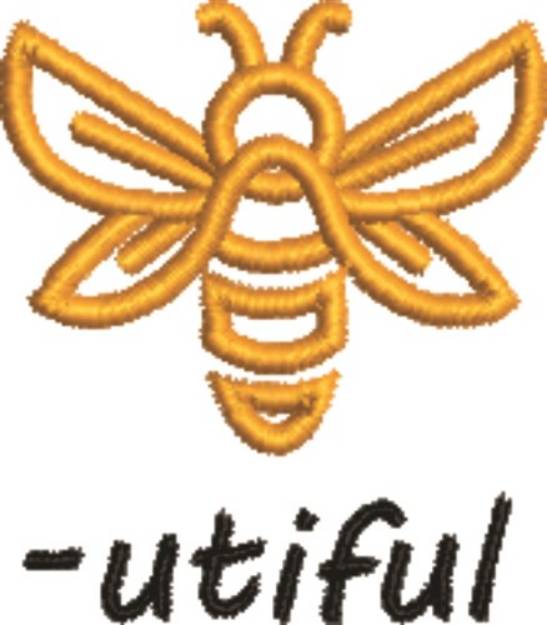 Picture of Bee-Utiful Machine Embroidery Design